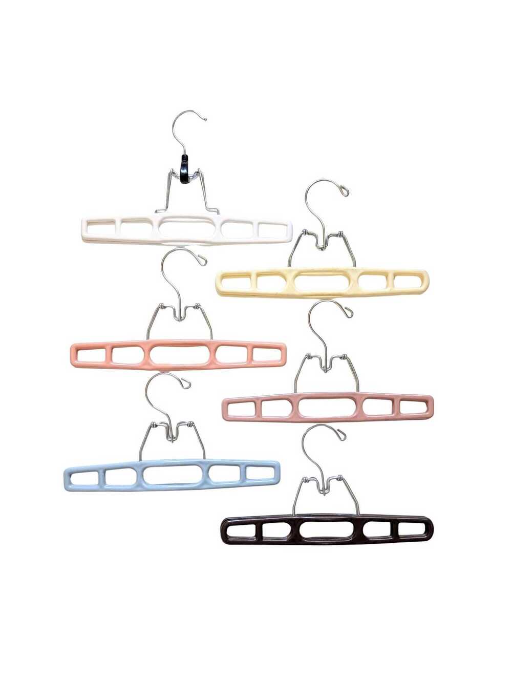 1980s Vintage Tamor Style Plastic Pant & Skirt Hangers